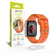 FKM Strap III for Apple Watch 44 / 45 / 46 / 49mm - Orange - Watch Strap