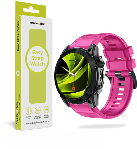 Mobile Origin Easy Strap ES2 Quick Fit for Garmin, 20mm Pink - Smartwatch-Armband - Hauptbild