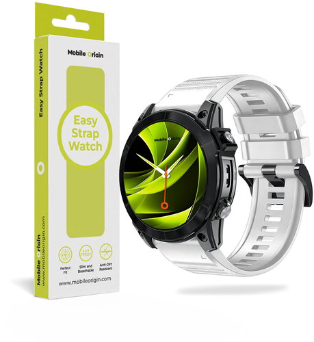 Mobile Origin Easy Strap Quick Fit for Garmin, 22mm White - Smartwatch-Armband - Hauptbild