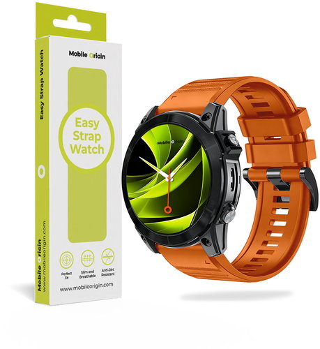 Mobile Origin Easy Strap Quick Fit for Garmin, 26mm - narancssárga - Szíj - Fő fotó