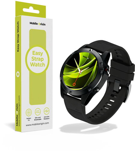 Mobile Origin Easy Strap Quick Fit for Garmin, 20mm Black - Smartwatch-Armband - Hauptbild