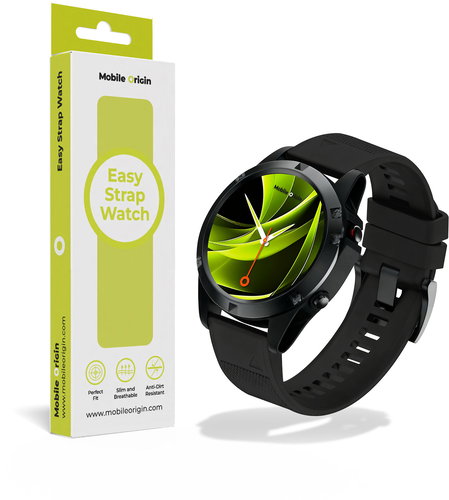 Mobile Origin Easy Strap ES1 Quick Fit for Garmin, 22mm Black - Smartwatch-Armband - Hauptbild