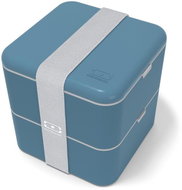 MonBento Snack box Square, blue - Lunch Box