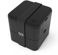 MonBento Square | black - Lunch Box