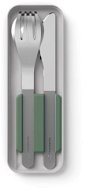 MonBento Pocket new generation cutlery set, green - Cutlery Set