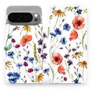 Mobiwear flip book for Google Pixel 10 Pro XL - Flower - Phone Case