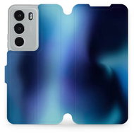 Mobiwear flip book for Realme C71 - Blue shade - Phone Case