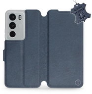 Mobiwear Flip Realme C71 kék bőrtok - Mobiltelefon tok