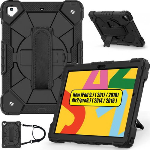 Sunny Outdoor cover for iPad 5 /6 / Pro 9.7 2016 / Air2 black - Tablet Case - Main image