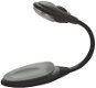 Verk 01682 Praktická LED lampička s klipem černošedá - Clip On Light