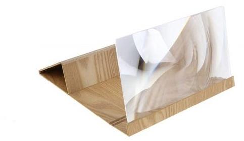 ALUM Foldable phone stand with magnifying glass - Opti-Screen - Mini Stand - Main image