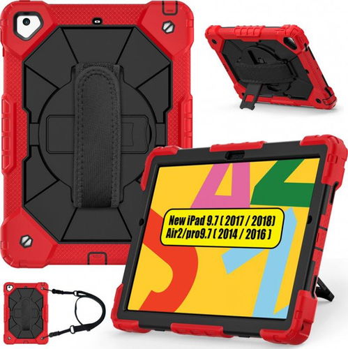 Sunny iPad 5/6 / Pro 9,7 (2016) / Air2 piros outdoor tok - Tablet tok - Fő fotó