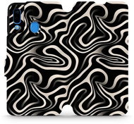 Mobiwear Design PRO knížkové flip pro Samsung Galaxy A40 - PA63G - Pouzdro na mobil