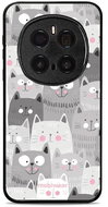Mobiwear Glossy Glossy for HONOR Magic7 Pro - Cats - Phone Cover