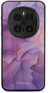 Mobiwear Glossy Glossy for HONOR Magic7 Pro - Purple Marble - Phone Cover