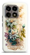 Mobiwear Odolné pouzdro pro Xiaomi 15T - Elite Pro E014E Krémové květy - Protective Case