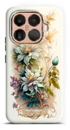 Mobiwear Odolné pouzdro Xiaomi 15T Pro - Elite Pro E014E Krémové květy - Protective Case
