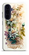 Mobiwear Odolné pouzdro Samsung Galaxy A57 5 G - Elite Pro E014E Krémové květy - Protective Case
