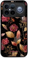 Mobiwear Lesklé pouzdro Glossy pro Poco F8 Ultra - G171G zlatavé lístky - Phone Cover