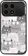 Mobiwear Lesklé pouzdro Glossy pro Poco F8 Pro - G045G kočičky - Phone Cover