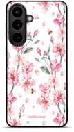 Mobiwear Lesklé pouzdro Glossy pro Samsung Galaxy S26 Plus - G033G růžové květy - Phone Cover