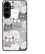 Mobiwear Lesklé pouzdro Glossy pro Samsung Galaxy S26 Plus - G045G kočičky - Phone Cover
