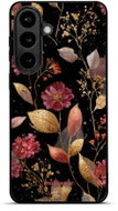 Mobiwear Lesklé pouzdro Glossy pro Samsung Galaxy S26 Plus - G171G zlatavé lístky - Phone Cover