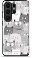Mobiwear Lesklé pouzdro Glossy pro Samsung Galaxy S26 Ultra - G045G kočičky - Phone Cover