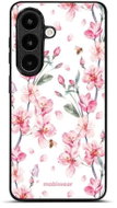 Mobiwear Lesklé pouzdro Glossy pro Samsung Galaxy S26 - G033G růžové květy - Phone Cover
