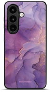 Mobiwear Lesklé pouzdro Glossy pro Samsung Galaxy S26 - G050G fialový mramor - Phone Cover