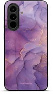Mobiwear Lesklé pouzdro Glossy pro Samsung Galaxy A37 5 G - G050G fialový mramor - Phone Cover