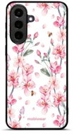Mobiwear Lesklé pouzdro Glossy pro Samsung Galaxy A57 5 G - G033G růžové květy - Phone Cover