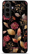 Mobiwear Lesklé pouzdro Glossy pro Samsung Galaxy A57 5 G - G171G zlatavé lístky - Phone Cover