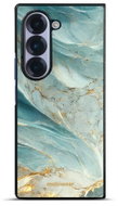 Mobiwear Lesklé pouzdro Glossy pro Samsung Galaxy Z Fold6 - G022G zelenkavý mramor - Phone Cover