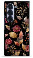 Mobiwear Lesklé pouzdro Glossy pro Samsung Galaxy Z Fold6 - G171G zlatavé lístky - Phone Cover