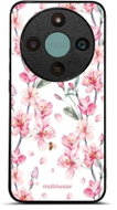 Mobiwear Lesklé pouzdro Glossy pro Honor Magic 8 Lite - G033G růžové květy - Phone Cover
