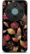 Mobiwear Lesklé pouzdro Glossy pro Honor Magic 8 Lite - G171G zlatavé lístky - Phone Cover