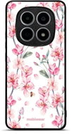 Mobiwear Lesklé pouzdro Glossy pro Xiaomi Redmi Note 15 4 G - G033G růžové květy - Phone Cover