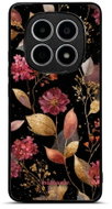 Mobiwear Lesklé pouzdro Glossy pro Xiaomi Redmi Note 15 4 G - G171G zlatavé lístky - Phone Cover