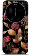 Mobiwear Lesklé pouzdro Glossy pro Xiaomi 17 Ultra - G171G zlatavé lístky - Phone Cover