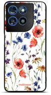 Mobiwear Lesklé pouzdro Glossy pro Motorola Moto G57 Power - G032G kvítí - Phone Cover