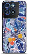 Mobiwear Lesklé pouzdro Glossy pro Motorola Moto G57 Power - G037G květena - Phone Cover