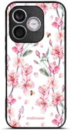 Mobiwear Lesklé pouzdro Glossy pro Honor 600 Lite - G033G růžové květy - Phone Cover
