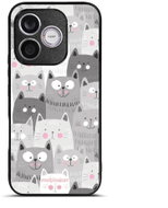 Mobiwear Lesklé pouzdro Glossy pro Honor 600 Lite - G045G kočičky - Phone Cover