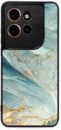 Mobiwear Lesklé pouzdro Glossy pro Motorola Edge 60 Neo - G022G zelenkavý mramor - Phone Cover