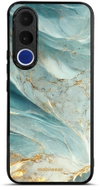 Mobiwear Lesklé pouzdro Glossy pro Vivo V70 FE - G022G zelenkavý mramor - Phone Cover