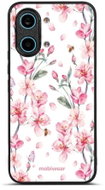 Mobiwear Lesklé pouzdro Glossy pro POCO X8 Pro Max - G033G růžové květy - Phone Cover
