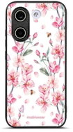 Mobiwear Lesklé pouzdro Glossy pro POCO X8 Pro - G033G růžové květy - Phone Cover