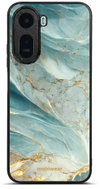 Mobiwear Lesklé pouzdro Glossy pro Xiaomi Redmi A7 Pro - G022G zelenkavý mramor - Phone Cover