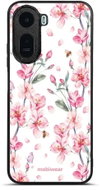 Mobiwear Lesklé pouzdro Glossy pro Xiaomi Redmi A7 Pro - G033G růžové květy - Phone Cover